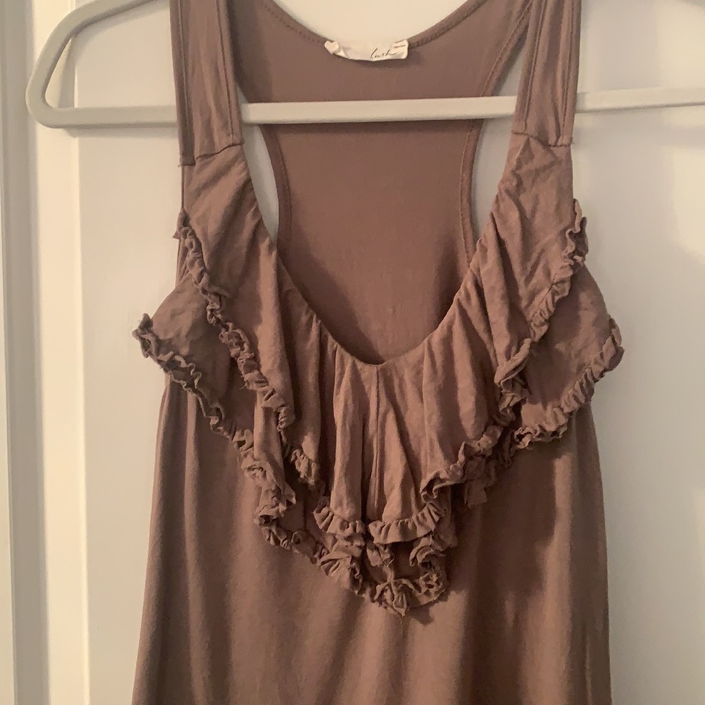 Ruffle Racerback top - Picture 5 of 5